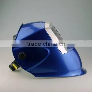 (CE certificate welding mask)Solar Powered Auto-Darkening Welding Helmet (WH8511 Blue)