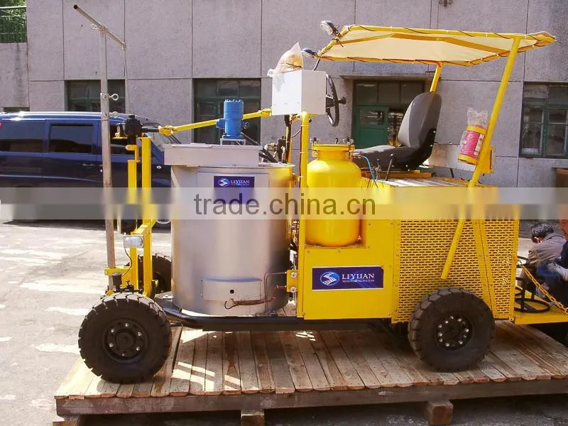 Hand Push/Automatic/Driving Thermoplastic Road Marking Line Paint Machine