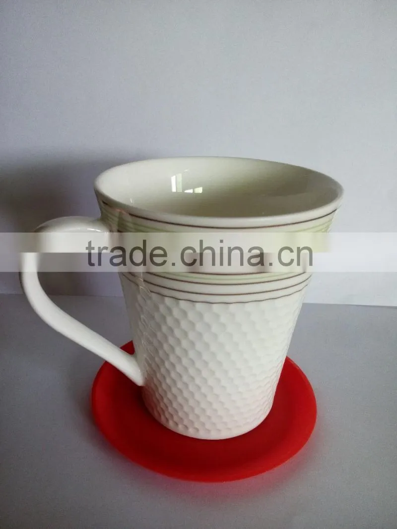 Eco-friendly silicone cup mat silicone coaster