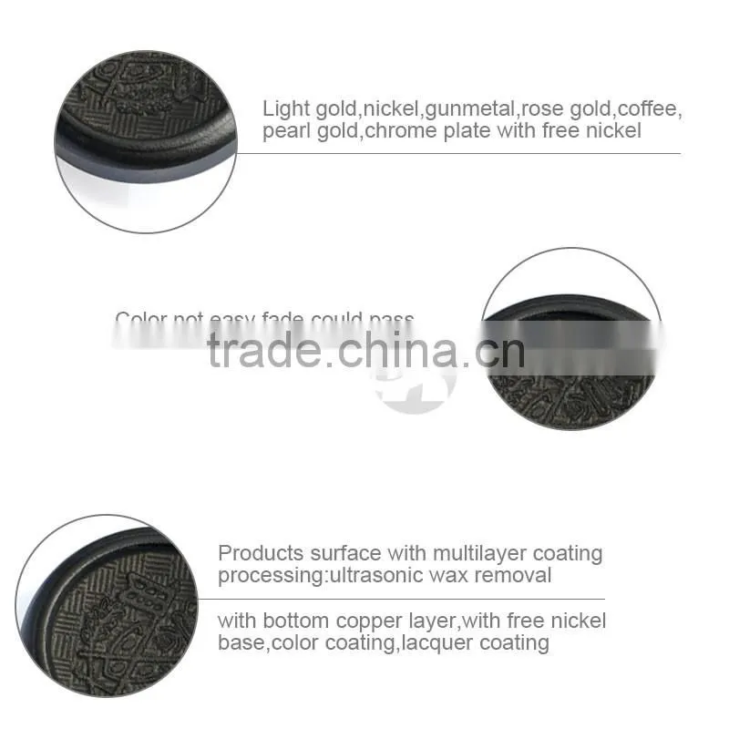 Nice Designer Custom Black Coat Metal Buttons For Sales