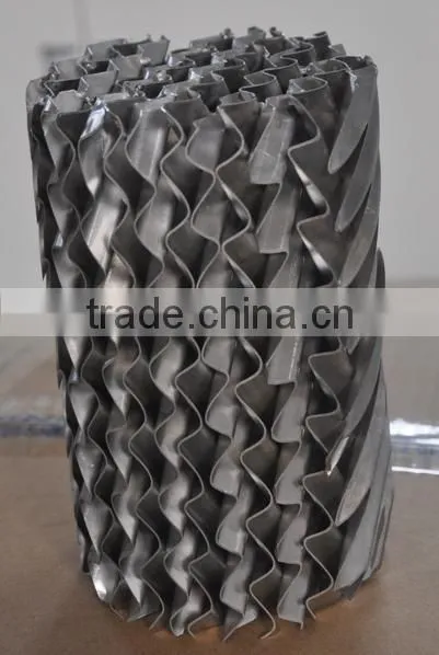 High efficiency static mixer tube (stainless steel InoMX- )