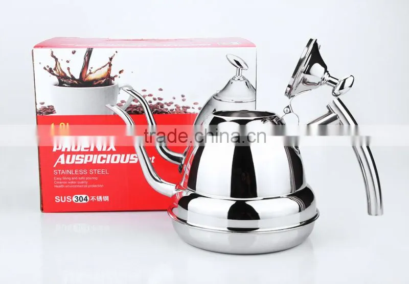 portable stainless steel hot water kettle colorful