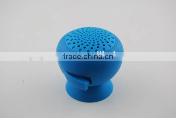 Portable Sucker Handfree Stereo Bluetooth Wireless Mini Speaker