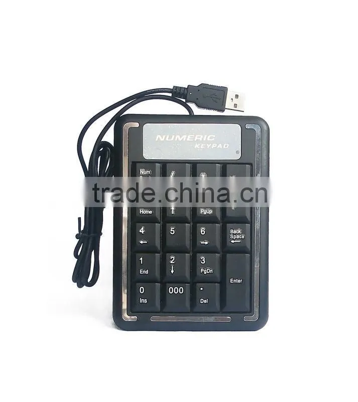 New Usb 18 Keys Silicone Numerical Keypad For Pc Laptop