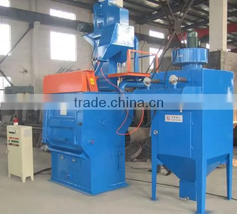 1 high quality Q326 tumble belt type wheel blasting machine