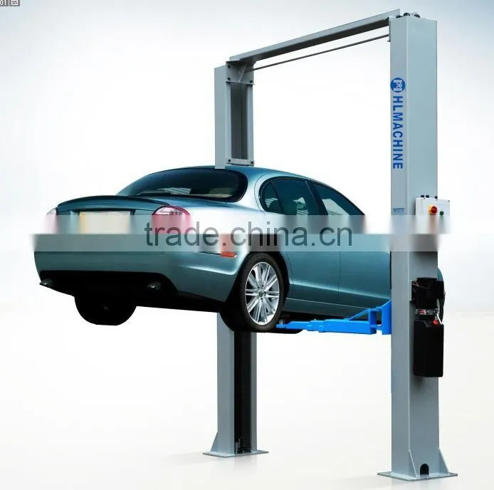 electrical release Car Lift Two Post Car Lift Double Cylinder Hydraulic Auto Lift Mobile Auto Lift