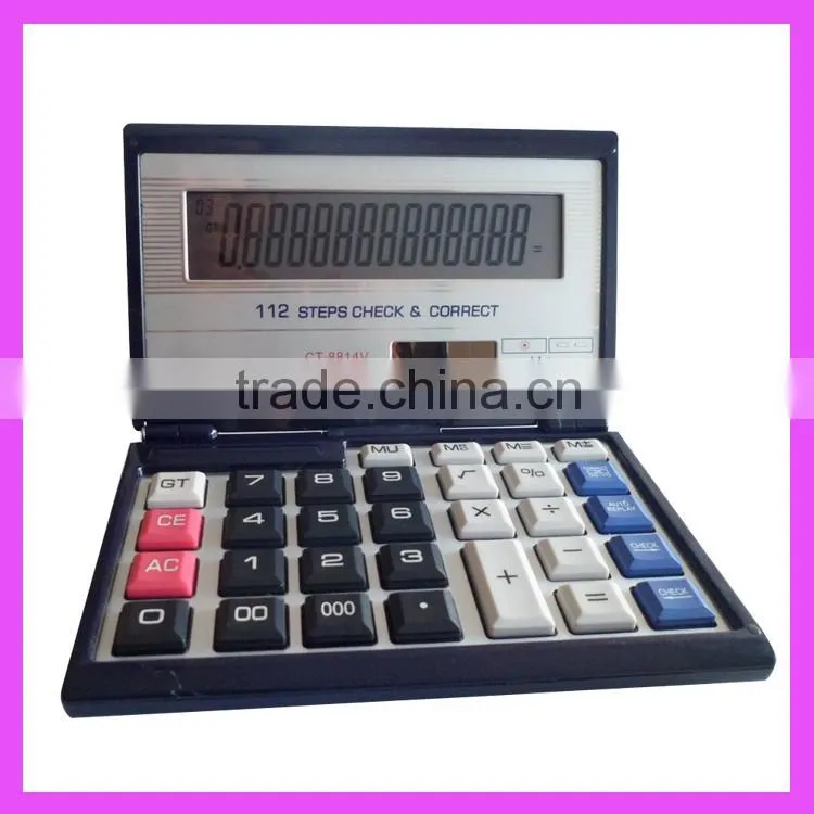 Factory supply mini folding calculator,electronic calculator promotional factories