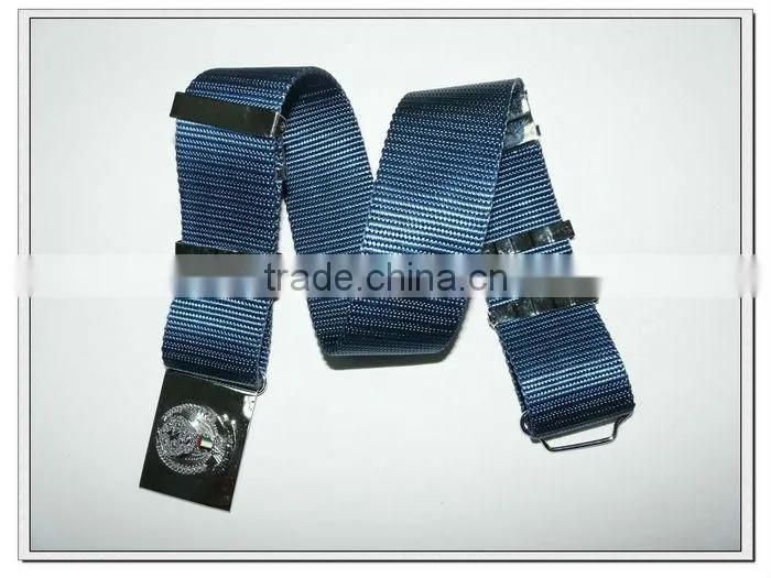 57mm wide military nylon belt,military webbing belt buckle