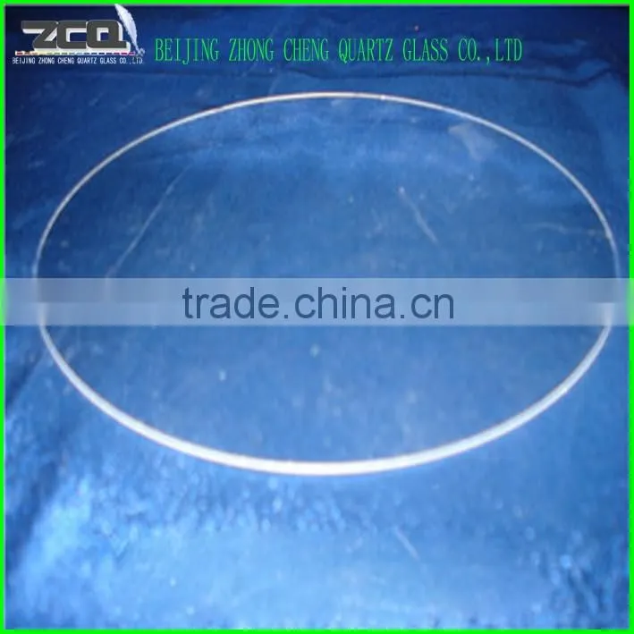 high quality Quartz parts Clear Quartz Ring Sio2 ring