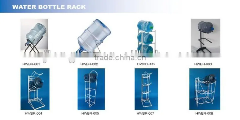 Sturdy stackable Rack new style metal wire 5gallon Water Bottle Rack