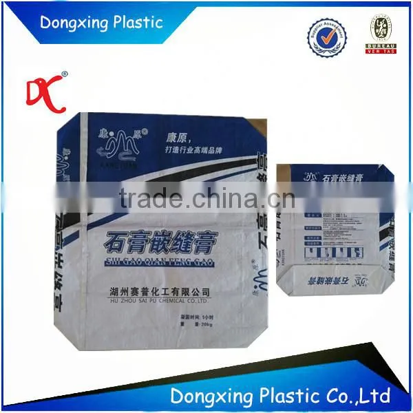 2014 hot new products kraft paper valve bag for tile adhesive building materials