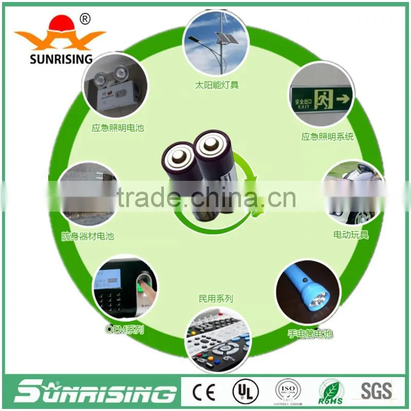 Emergency light 14.4v ni-cd AA 600mah small battery operated led light