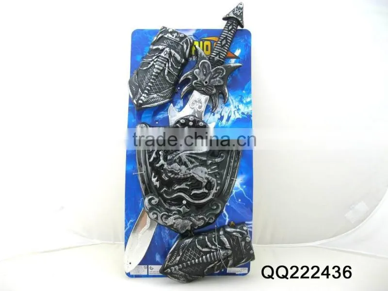 plastic toy shields, plastic sword and shield set toys, plastic cheap toy swords for kids