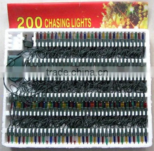 Decorative christmas light tree