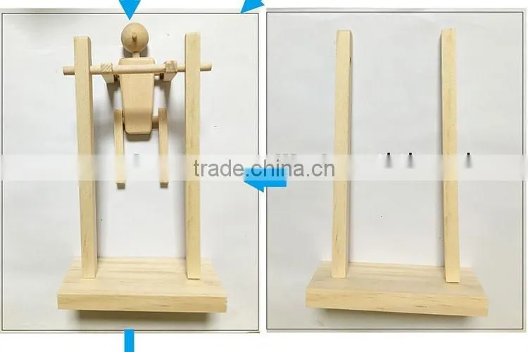 Wooden Gymnast Puzzle children educational toys