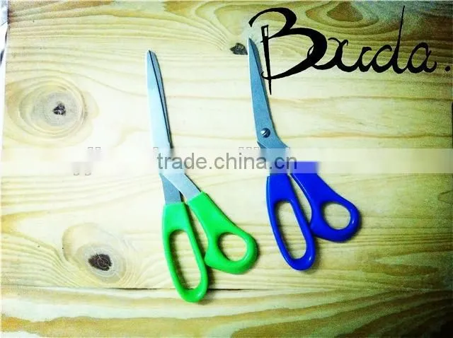 7" Hot sale good quality household scissors with plastic handle BD-S1665