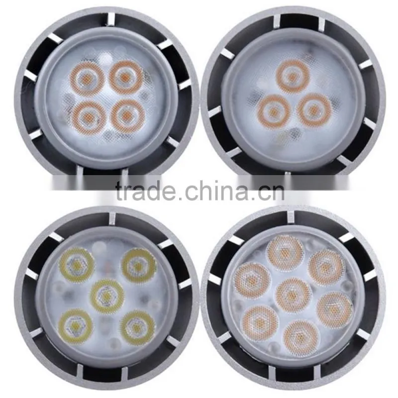 Chinese spotlight New design silver 5w mr16 high power led spot light 3w 4w 7w ac dc 12v indoor restaurant
