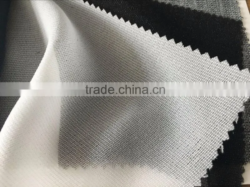 Warp knit interlining/Woven knit fusible interlining Y9828