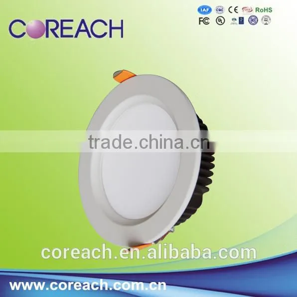 COREACH.5W led down light AC180-265V CE RoHS certificated round light recessed led down light