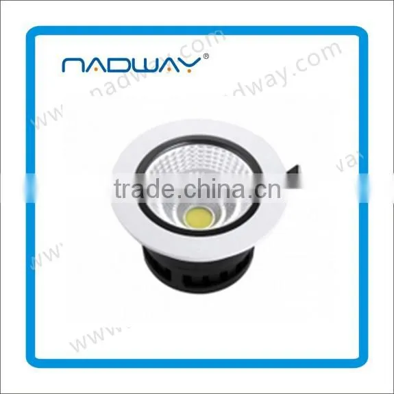 CE approval Dimming cob led downlight Nadway