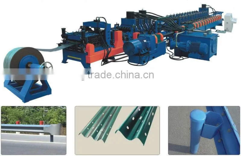 Highway Guardrail Roll Forming Machine