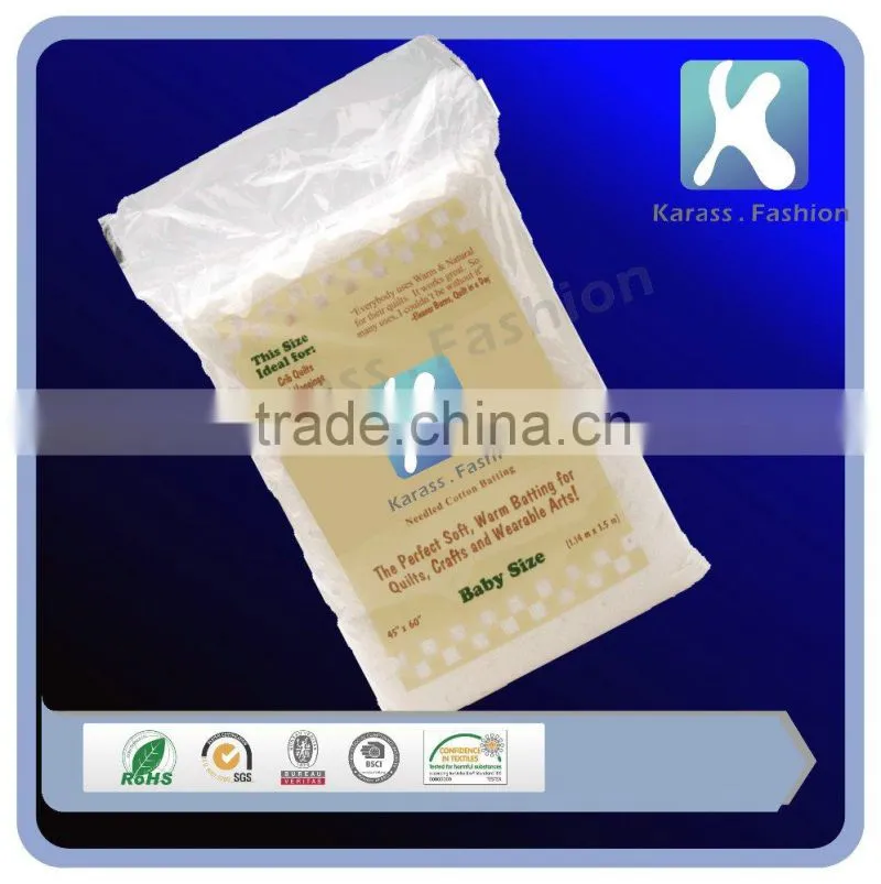 Quilted Material Raw Polyester Wadding Roll