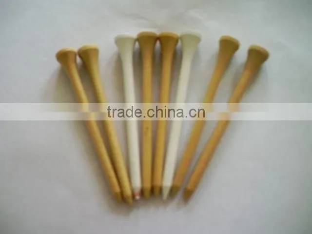 various kinds golf wooden tee