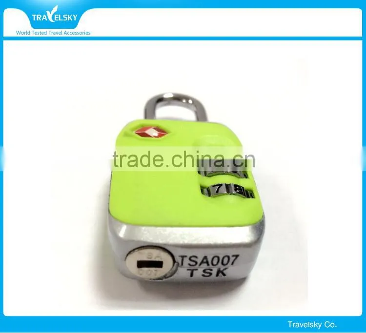 13328 Two Tones 3-dial Combo Luggage TSA Lock