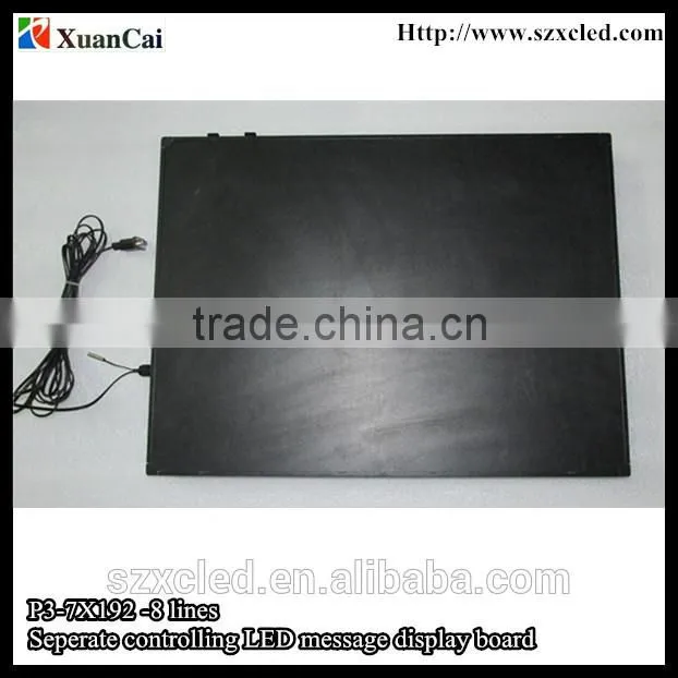 P3-7x96-4 seperate lines LED display panel