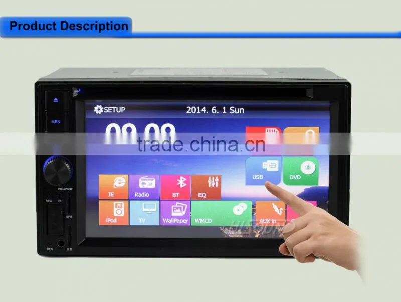 2din touch screen car radio for fiat punto