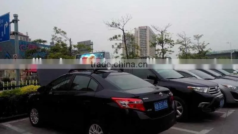 Pop Digital Taxi Top Advertising Light Box