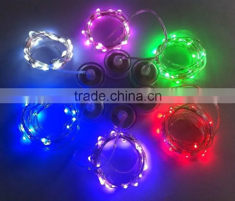 LED Submersible Micro Fairy Vine Light In Pink