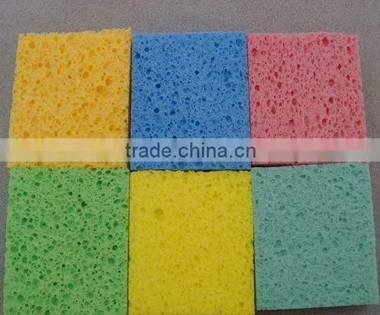 square cosmetic sponge & cellulose face cleaning sponge