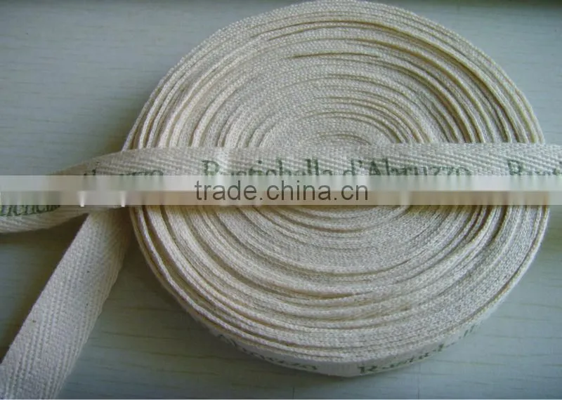 Printed satin ribbon for gift packing