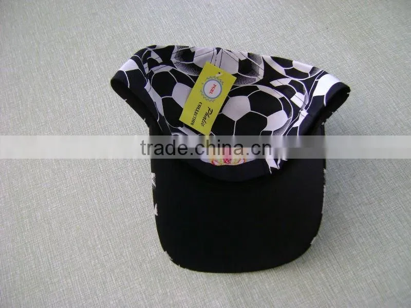 embroidery washed cotton football cap