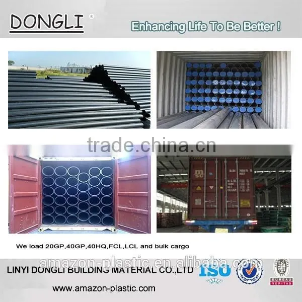 Dongli ISO4437 Standard and PE Material pipe