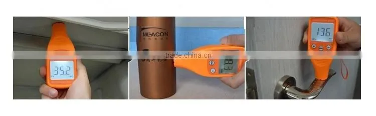 Dual use of FE and NFE coating thickness gauge with Max 20 store data