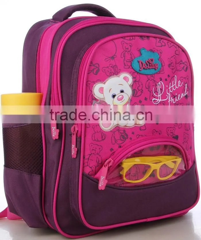Kids cheap school bags for girls cartoon school backpack