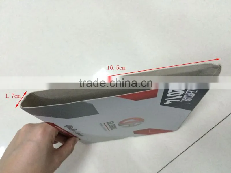 High quality custom logo with spot UV Printing calendar
