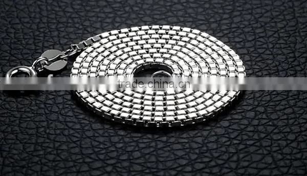High Quality 925 sterling silver necklace chain 16''