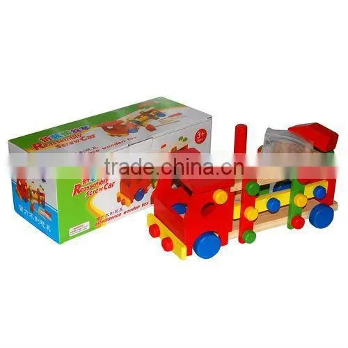 21*8.5*14cm Top Quality Wooden Pull Toy with Promotions