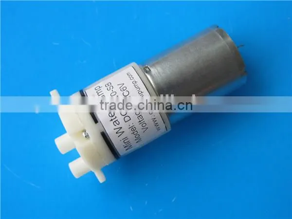 DC electric diaphragm Carbon Brush water Pump Long Lifetime Liquid Pump manufacturer