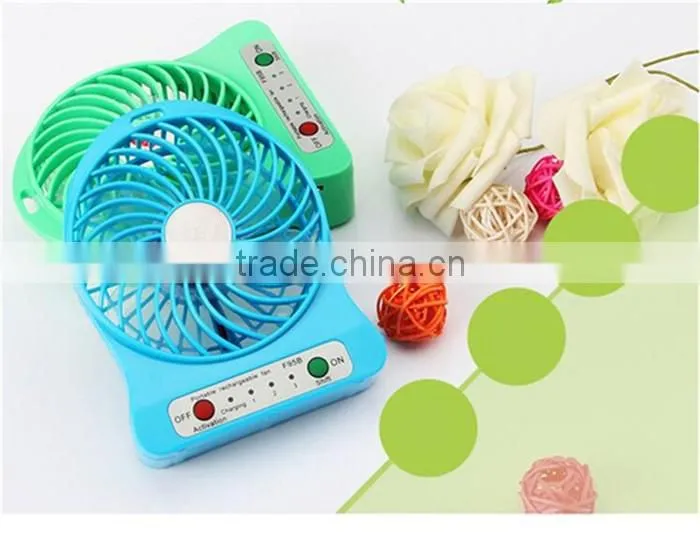 Promotional items handheld pocket toy fan, electrical table fan