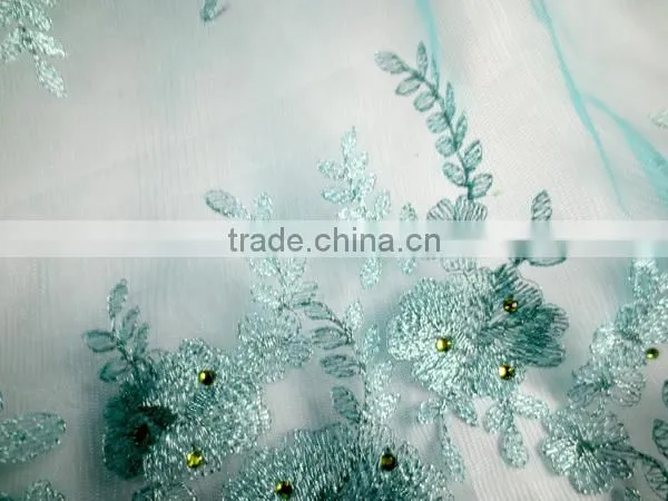 Net Embroidery Stones Laces/Hot Selling French Laces/Low Price French Net Laces