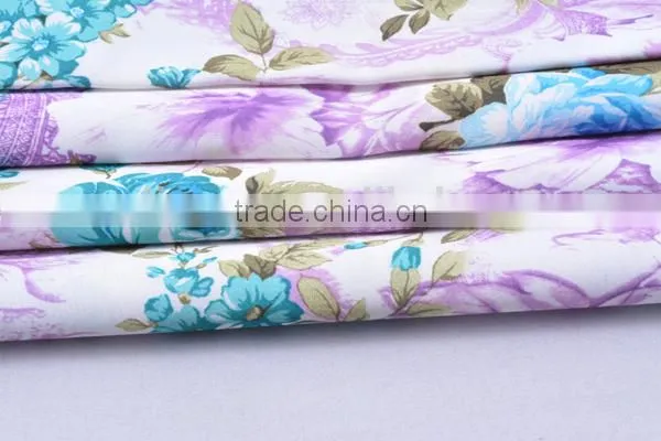 Mulinsen digital printed dress material patterns/ satin fabric roll