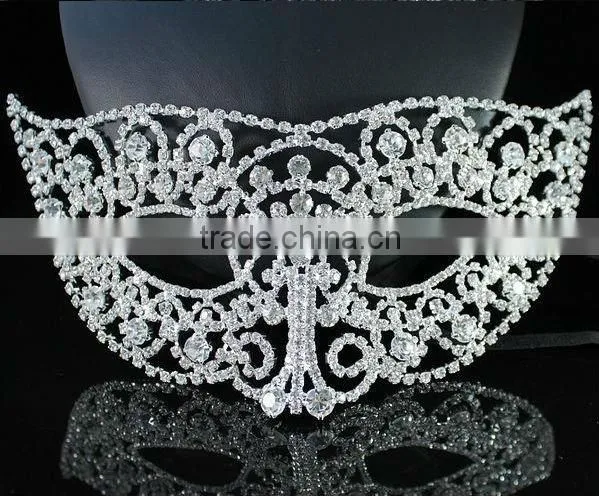 Top Seller Fashion Beautiful Shining Design Party Rhinestone Mask M2002