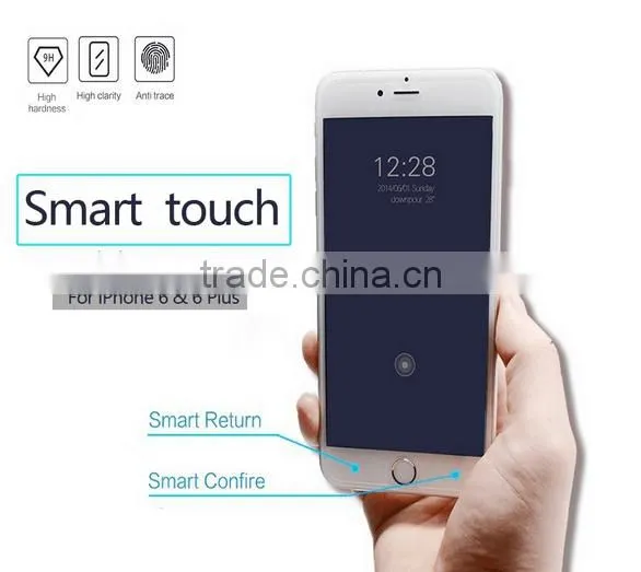 For apple iphone 6 smart tempered glass screen protector add a return key and a confirm key