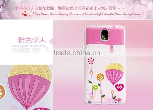 DIY hard plastic phone case for samsung galaxy note 3