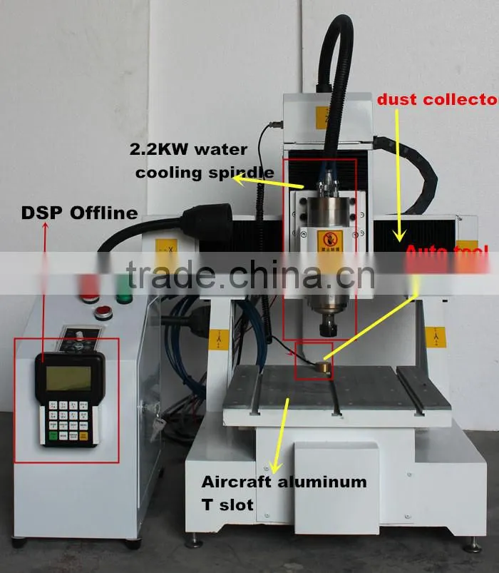 Hot model mini cnc router/cnc router metal cutting machine