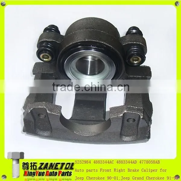 5252984 4883344AC 4883344AD 4778058AB Auto parts Front Right Brake Caliper for Jeep Cherokee 90-01 Jeep Grand Cherokee 91-99